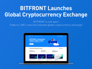 LINE數位貨幣交易所BITFRONT 美國上線